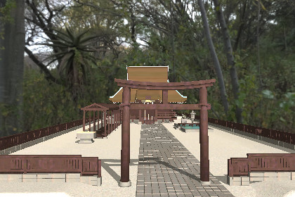 Japanese Shrine Architecture Kit