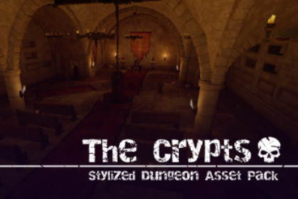The Crypts - Stylized Dungeon Asset Pack URP