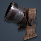 Pirate cannon - Game Asset