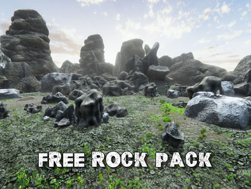 Asset Pack Rocks Rocks FREE pack | 3D Exterior | Unity Asset Store