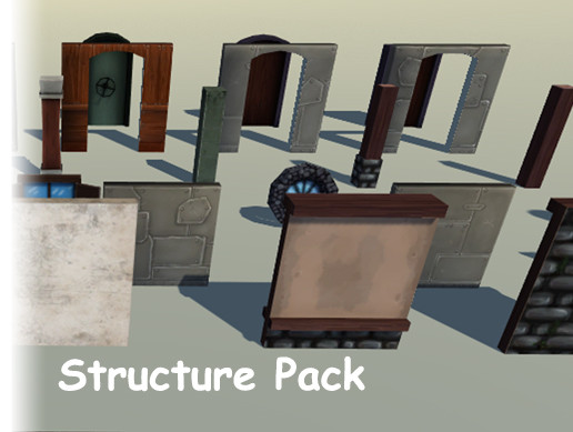Structure Pack | 3D | Unity Asset Store