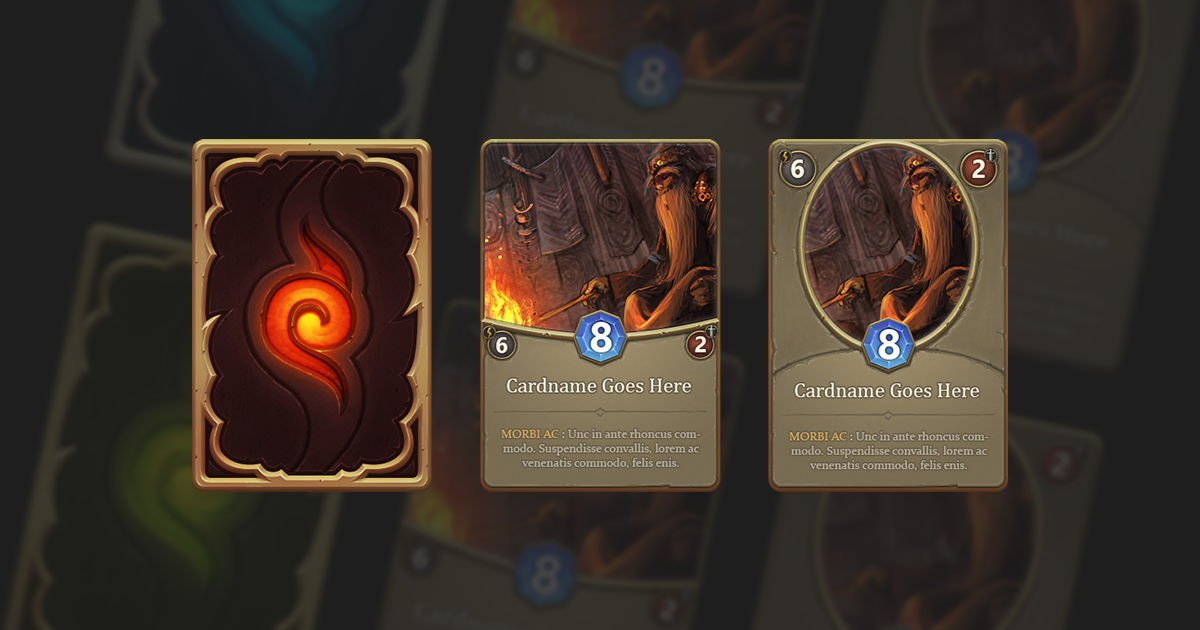 Unity Cards Models Fantasy Game Cards | 2D Icons | Unity Asset Store