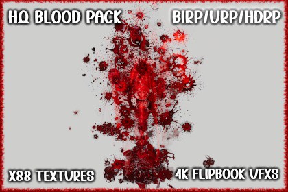 Giant Blood Complex Effects HQ Pack Particles Flipbook Spritesheets