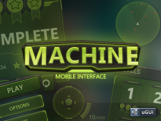 Ui Mobile Unity Machine Mobile UI | 2D GUI | Unity Asset Store