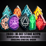 Hi-Def Stone Glyphs 2800+ Sprites Pack2