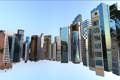 30 Modern Buildings Collection + Normal Maps (Game Ready)