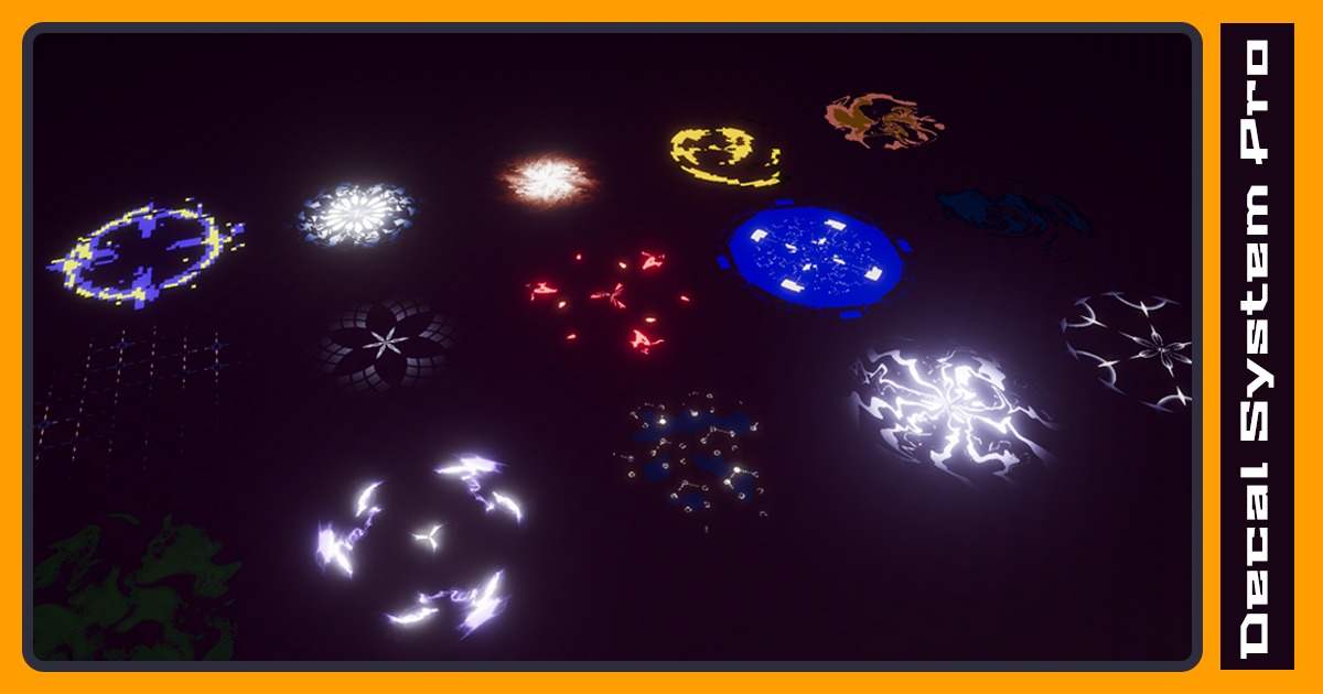 Unity Decal Text Decal System Pro | レベルデザイン | Unity Asset Store