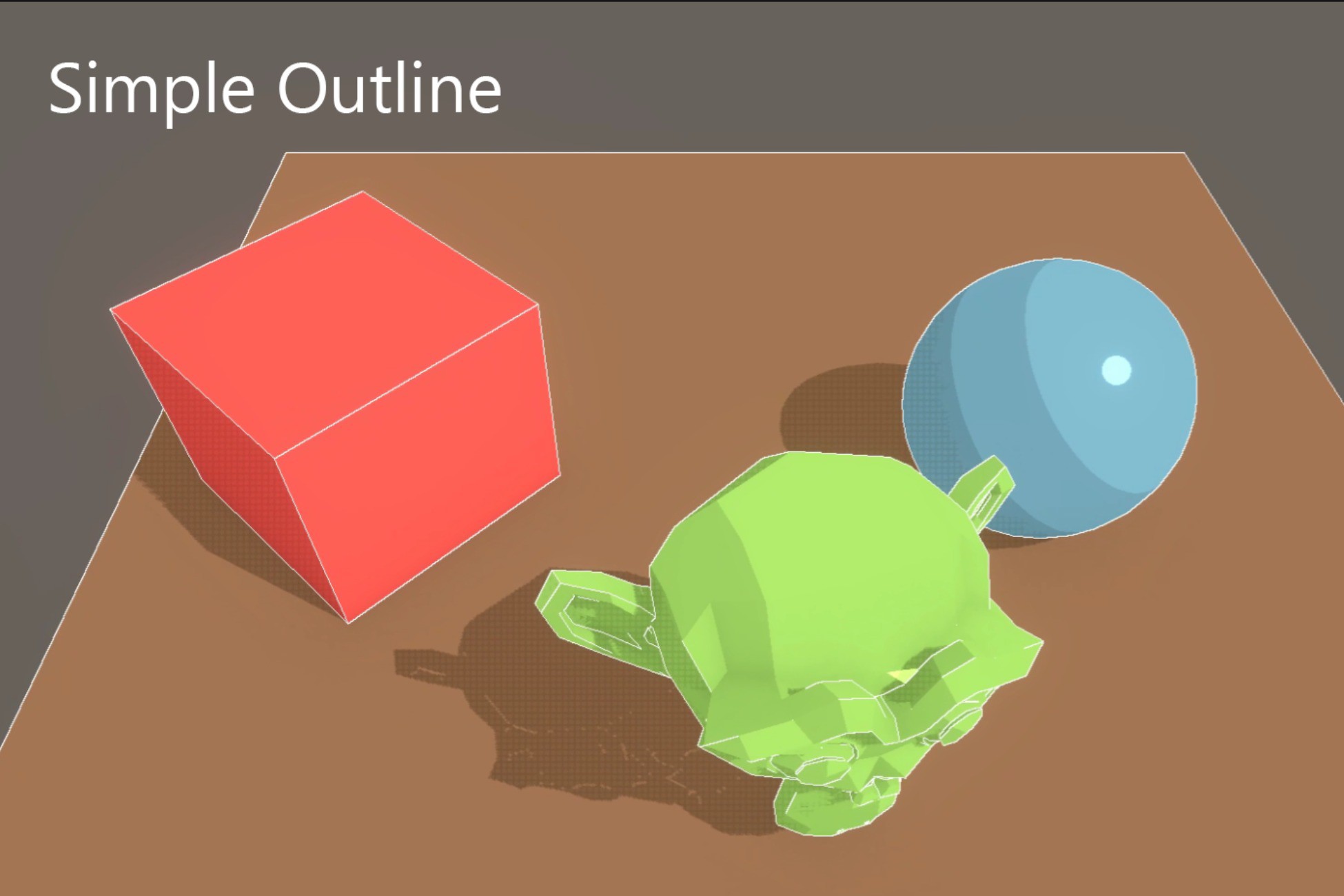 A Simple Rendering Simple Render Graph Outline | Fullscreen & Camera Effects | Unity Asset ...