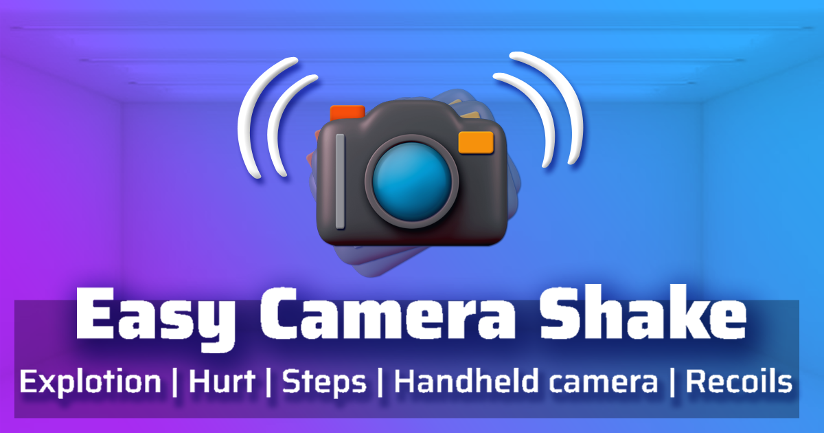 Camera Shake Source Easy Camera Shake | 카메라 | Unity Asset Store