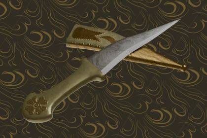 Ornate Dagger 4