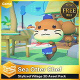 Sea Otter Chef(UModeler X)