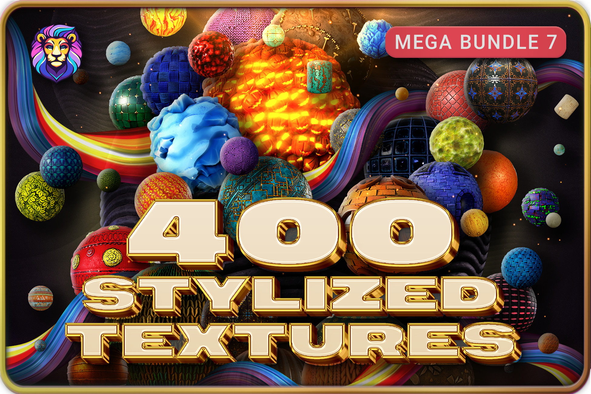 400+ Stylized Textures - Mega Texture Collection 7 | 2D Textures ...