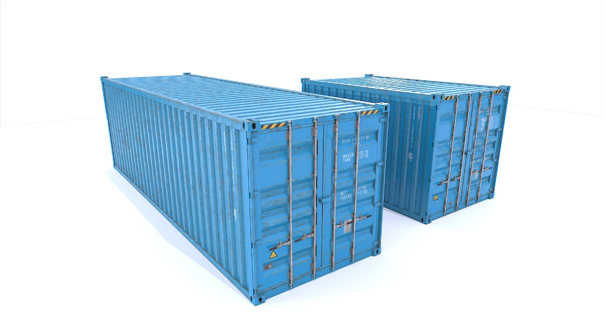 Ship Container Pack | 3D Industrial | Unity Asset Store