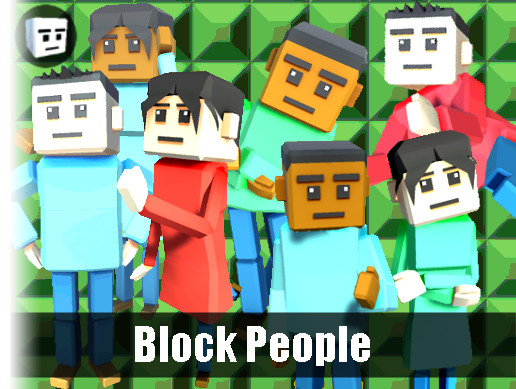 Block People | 3D Characters | Unity Asset Store