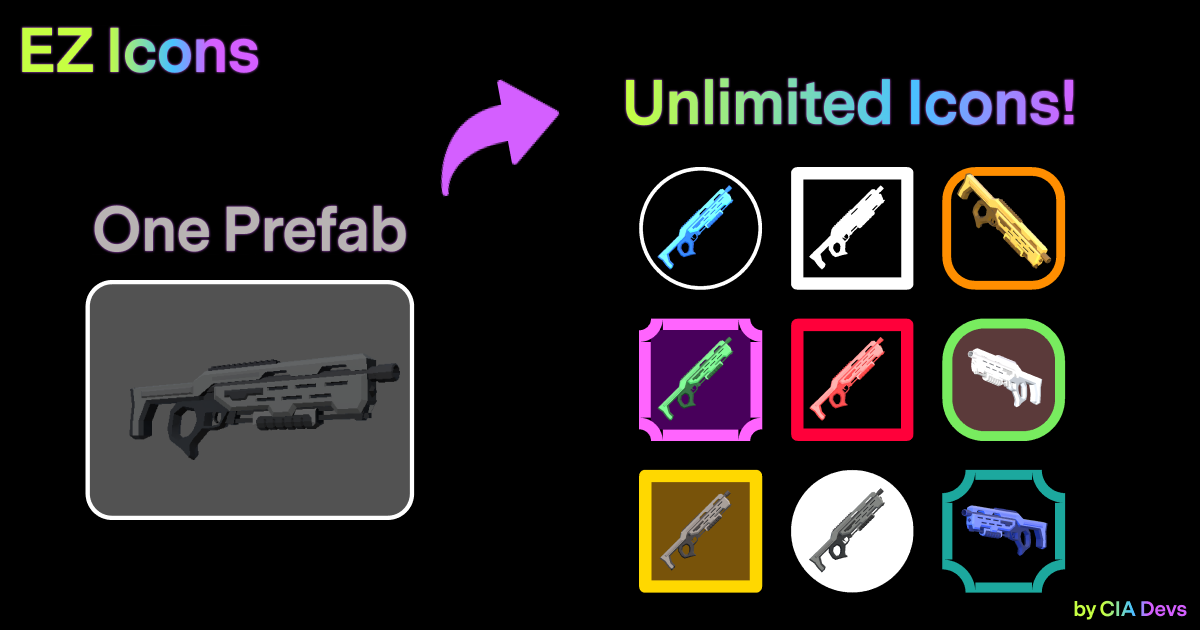 EZ Icons | 2D 아이콘 | Unity Asset Store