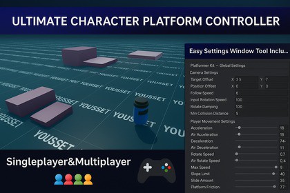 Ultimate Physics Platformer (Singleplayer&Multiplayer)