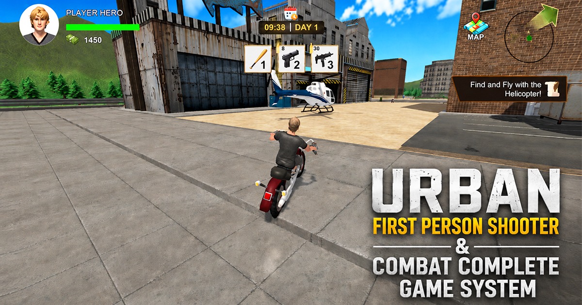 Urban FPS Action and Combat Game System for PC & Mobile | Packs | Unity ...