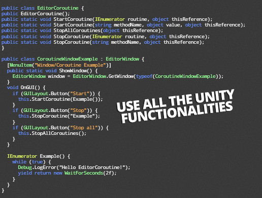 Editor Coroutines | Utilities Tools | Unity Asset Store