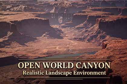 Canyon Environment– Open World Landscape