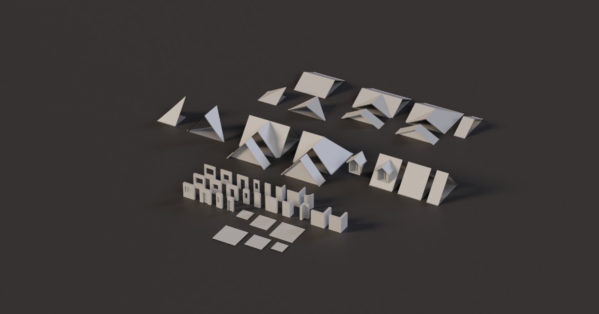 Level Design Modular Starter Pack | 3D Props | Unity Asset Store