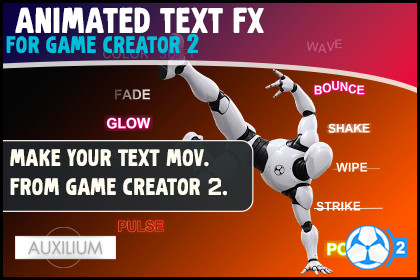 Animated Text FX for Game Creator 2