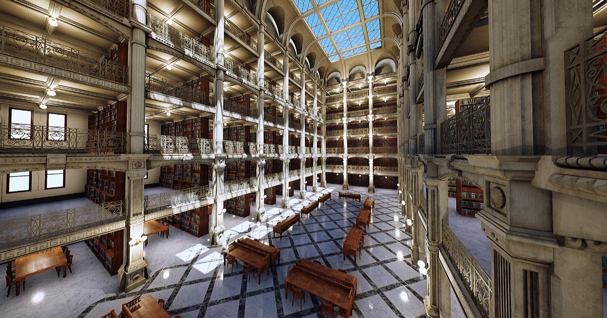 Old University Library | 3D Environments | Unity Asset Store