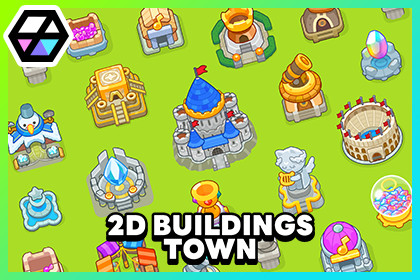 2D Buildings - Town
