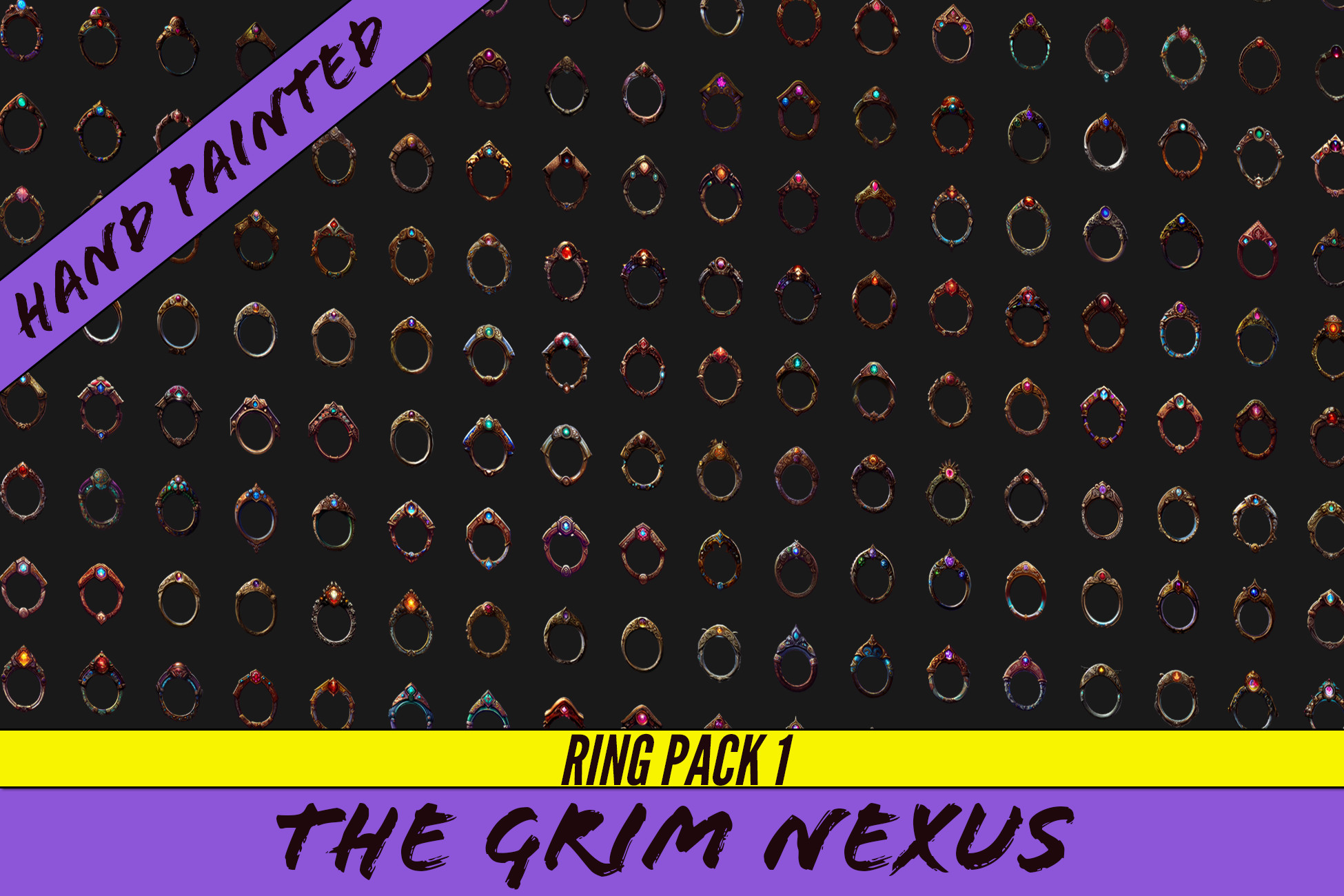 Ring Unity Asset Grims Props - Ring Pack 1 | 2D Environments | Unity Asset Store