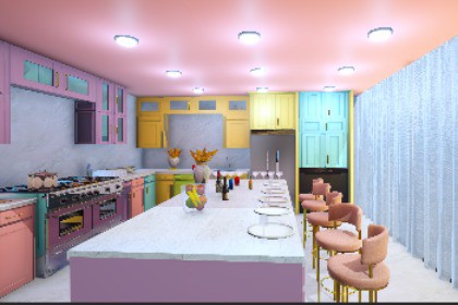 Stylized Kitchen