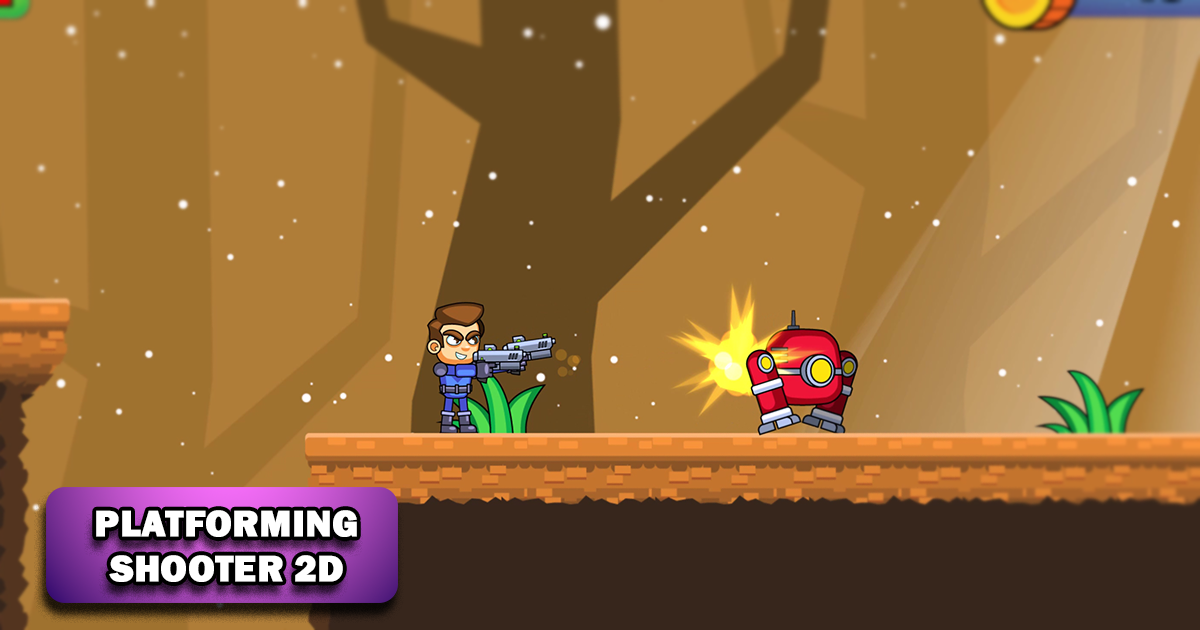 Platforming Shooter 2D - Game Template | Packs | Unity Asset Store