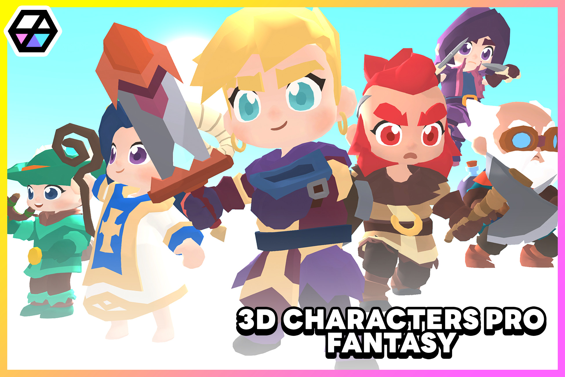 3D Characters Pro - Fantasy