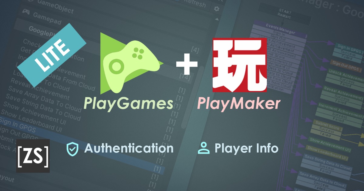 Integration of Google Play Games for PlayMaker - LITE | Visual ...