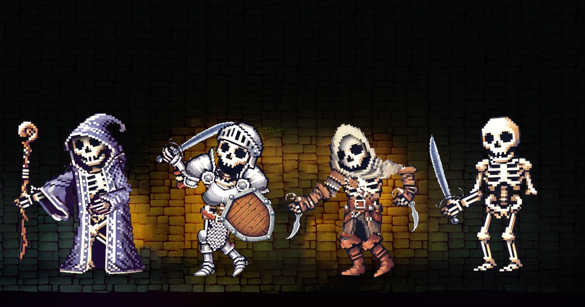 Pack of Pixel Characters | 2D Characters | Unity Asset Store