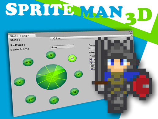 Spriteman SpriteMan 3D | Sprite Management | Unity Asset Store