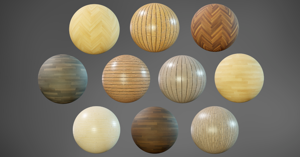 Wood Floor Materials V02 | 2D Floors | Unity Asset Store