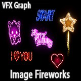 VFX Graph：Image Fireworks