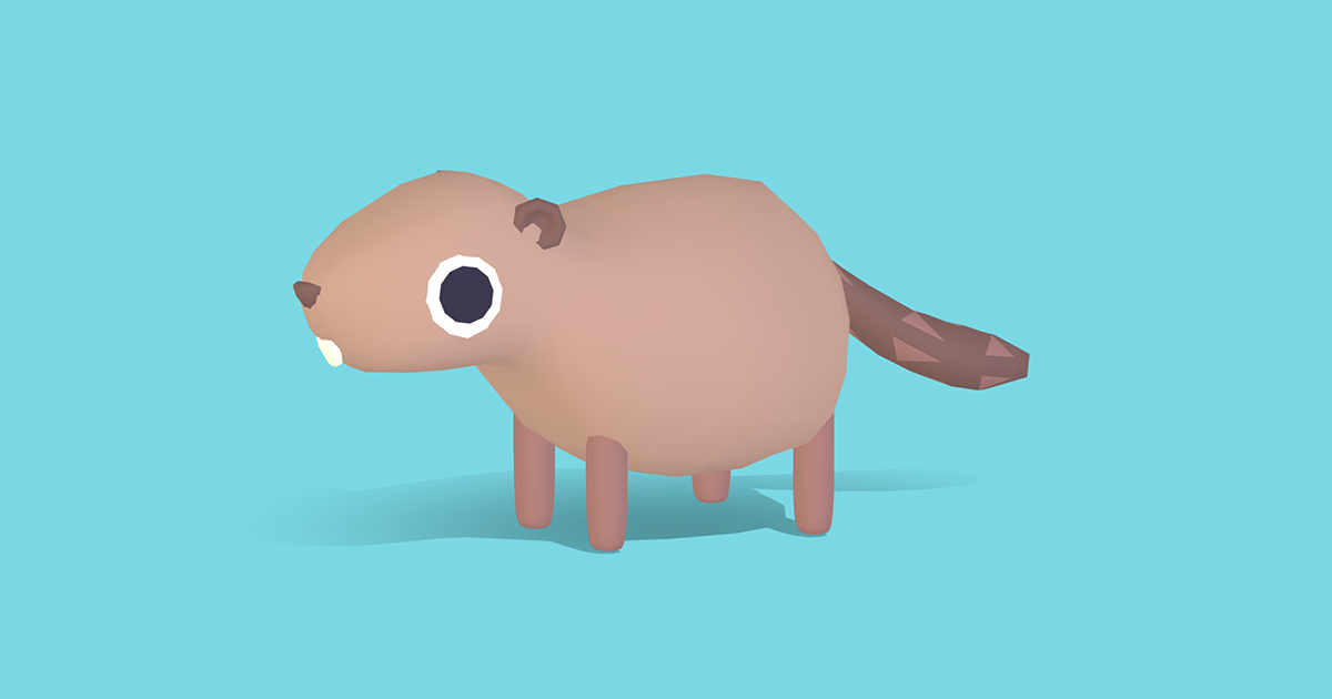 Beavers Unity Beaver - Quirky Series | Characters | Unity Asset Store