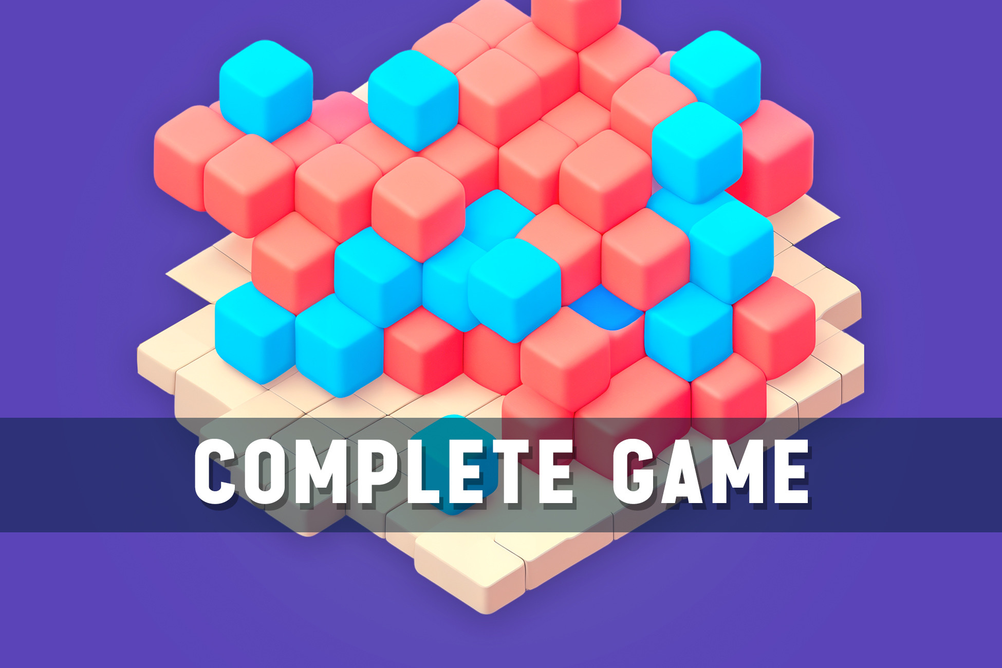 Cube Game Unity Blast Cubes | Puzzle Game Template | Packs | Unity Asset Store