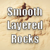 Smooth Layered Rocks - StampIT!