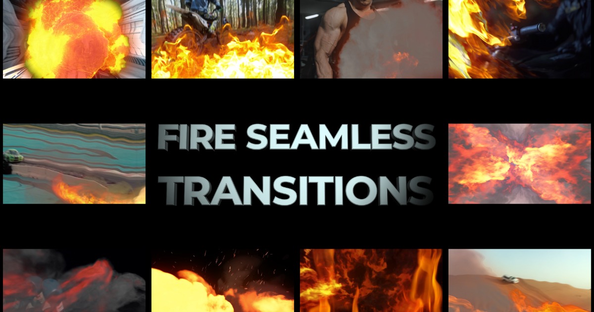 Fire Seamless Transitions (19.08.22) | 2D Textures & Materials | Unity ...