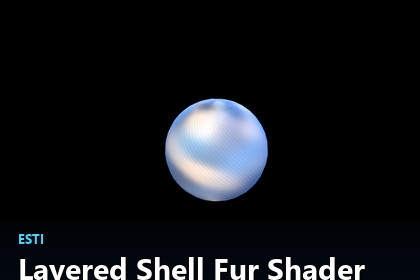 Layered Shell Fur Shader