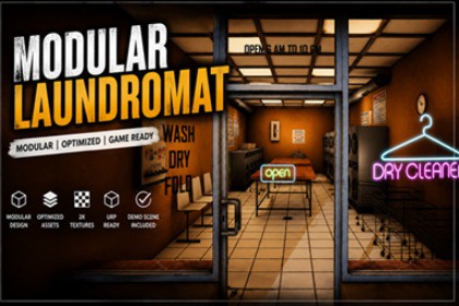 Modular Laundromat Interior