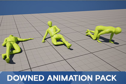 Downed Animation Pack