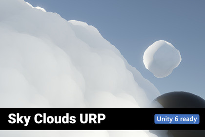 Sky Clouds URP: Fluffy Cloud Shader