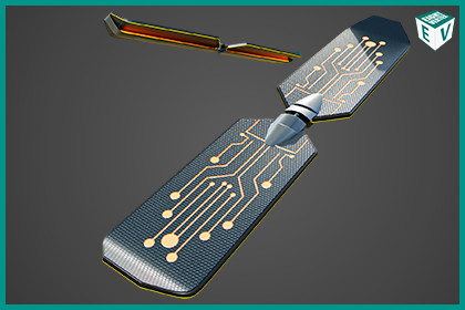 Sci-Fi Hoverboard 4 URP HDRP Textures