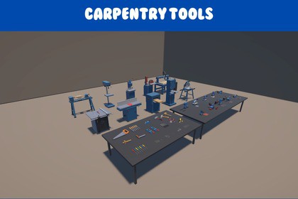 Carpentry And Woodworking Tools Pack