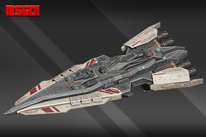 Spaceship Helicon Noras Cruiser