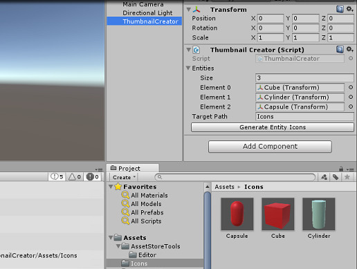 ThumbnailCreator | Utilities Tools | Unity Asset Store