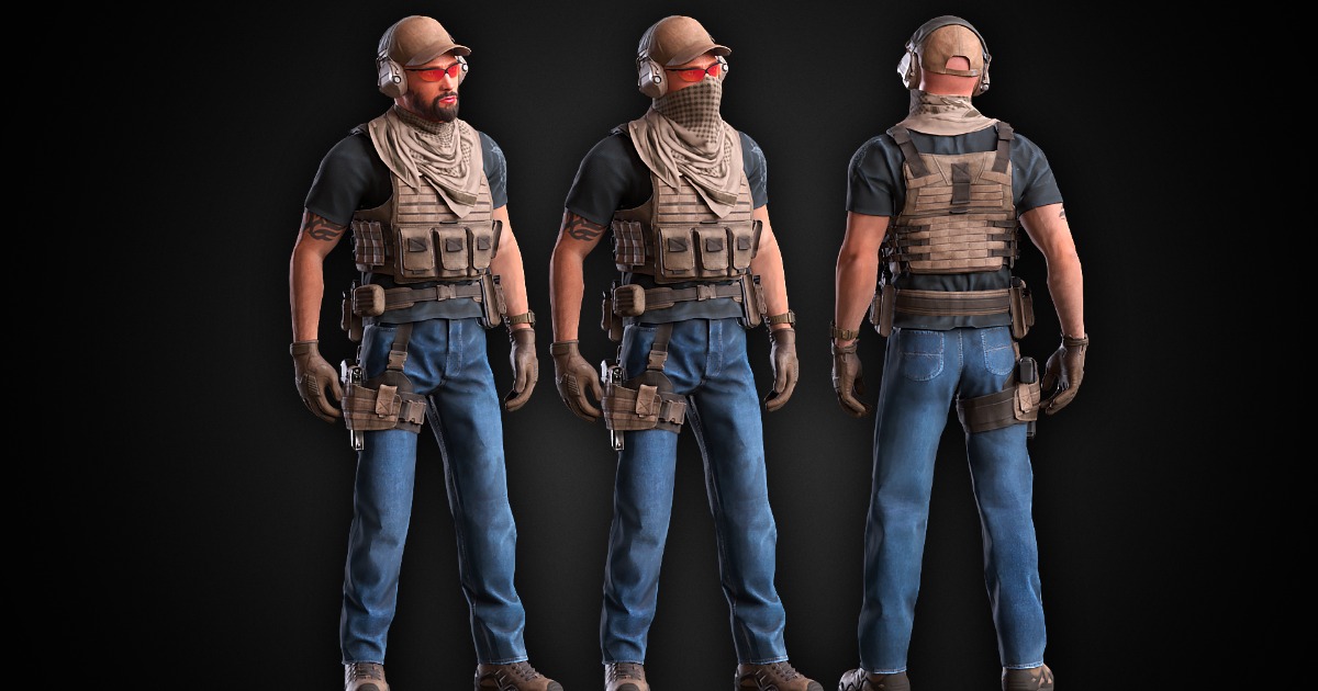 Spec Ops Soldier | 3D Humanoids | Unity Asset Store