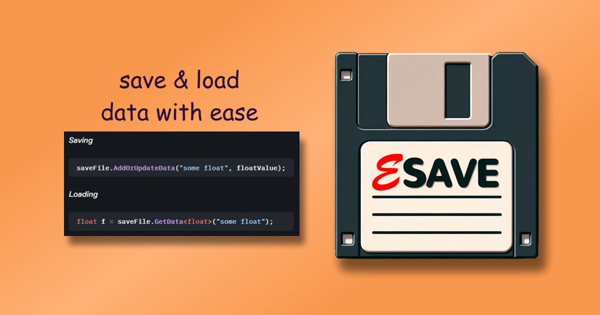 ESave - Save System for Unity | Utilities Tools | Unity Asset Store